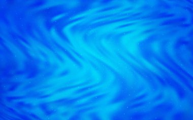 Gece gökyüzü desenle ışık mavi vektör yıldız.