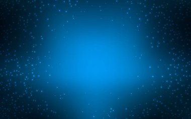 Koyu mavi vektör şablon alan yıldız.