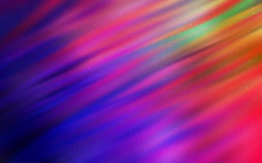 Samanyolu yıldızları ile koyu çok renkli vektör dokusu.