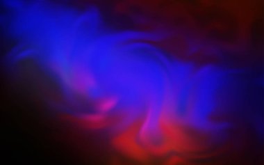 Koyu Mavi, Kırmızı vektör bulanık ve renkli desen.