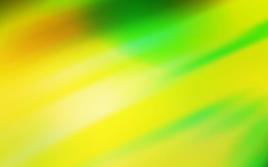 Açık yeşil, sarı vektör desen keskin çizgilerle.