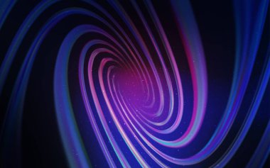 Koyu pembe, alanı şablonuyla mavi vektör yıldız.