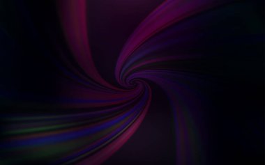 Koyu pembe, eğri çizgileri olan mavi vektör arkaplan.