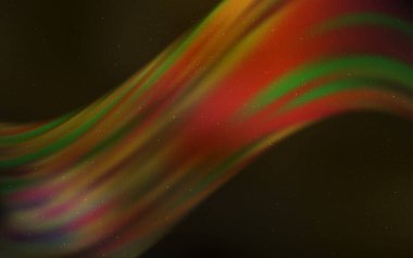 Gökada yıldız koyu turuncu vektör arka plan.