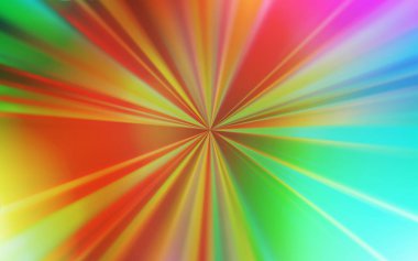 Işık Çokrenkli vektörü bulanık desen.