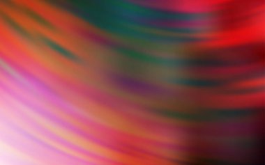 Açık Yeşil, kırmızı çizgili vektör şablonu.