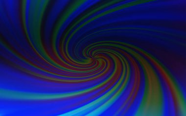 Wry çizgileri ile koyu mavi vektör arkaplanı.