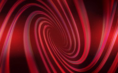 Uzay yıldızları ile açık kırmızı vektör şablonu.