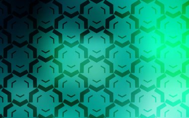 Açık Yeşil çizgili vektör şablonu.