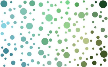 Noktalı Açık Yeşil vektör arkaplanı.