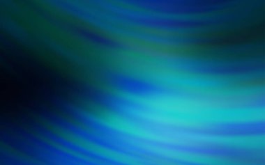 Eğri çizgileri olan koyu mavi vektör deseni.