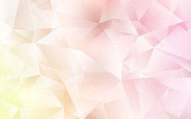 Açık turuncu vektör soyut Mozaik Desen.