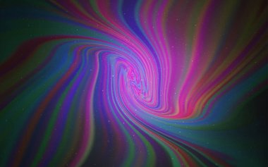 Gece gökyüzü desenle hafif mor vektör yıldız.