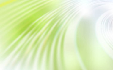 Açık Yeşil, eğri çizgileri olan sarı vektör şablonu.