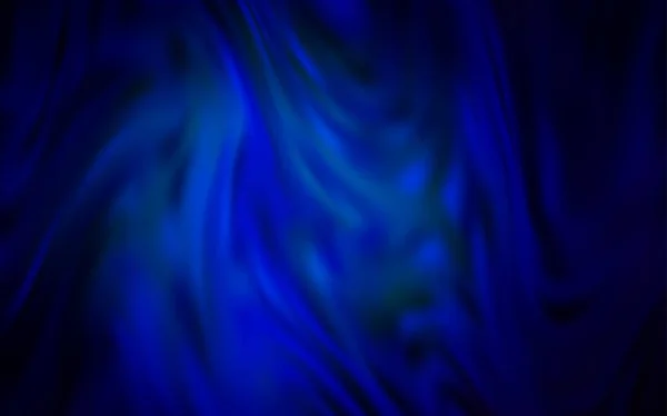 Dark BLUE vetor abstrato padrão brilhante. — Vetor de Stock