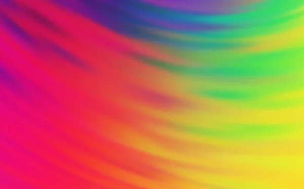 曲線を持つ光多色ベクトル背景. — ストックベクタ