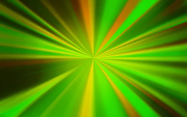 Luz verde, vetor amarelo borrado brilho fundo abstrato. — Vetor de Stock