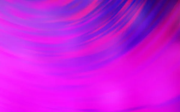 Světle fialový vektor barevné rozostření pozadí. — Stockový vektor