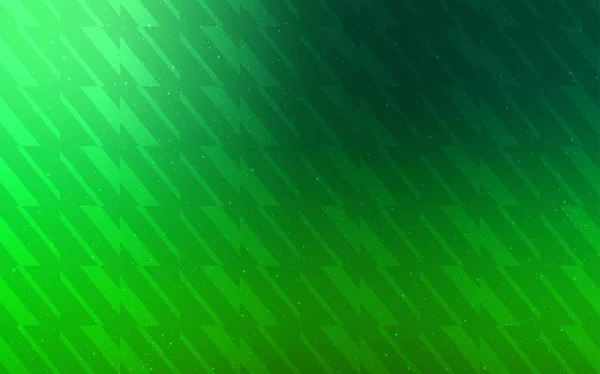 真条のストライプを持つ濃い緑のベクトルの背景. — ストックベクタ