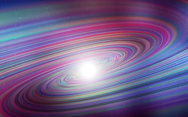 宇宙の星と暗い紫ベクトル レイアウト. — ストックベクタ