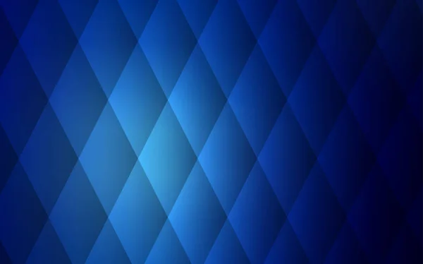 Donkerblauwe vectorlay-out met lijnen, rechthoeken. — Stockvector