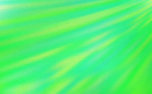 Luz verde vector abstracto fondo borroso. — Archivo Imágenes Vectoriales