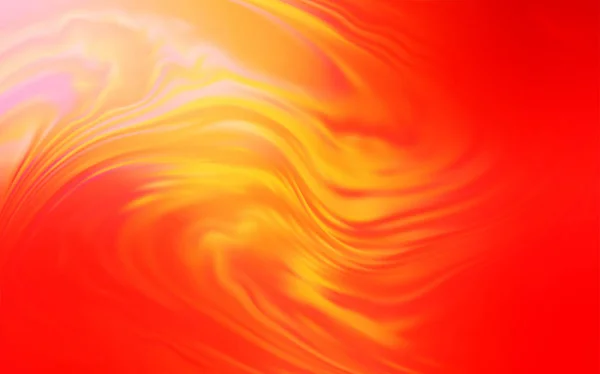 Licht oranje vector abstracte wazige achtergrond. — Stockvector