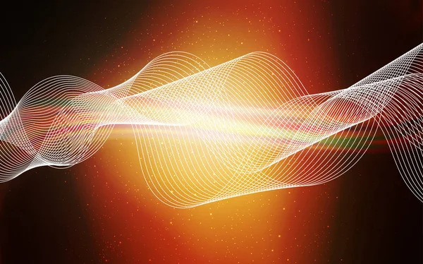 Koyu Turuncu vektör soyut bulanık görünüm.