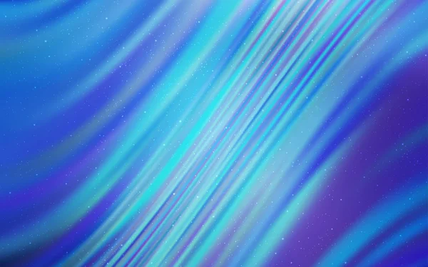 光の天の川の星を持つ青いベクトル テクスチャー. — ストックベクタ