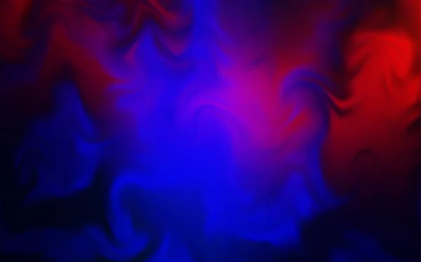 Azul claro, vector rojo difuminado brillo plantilla abstracta. — Archivo Imágenes Vectoriales