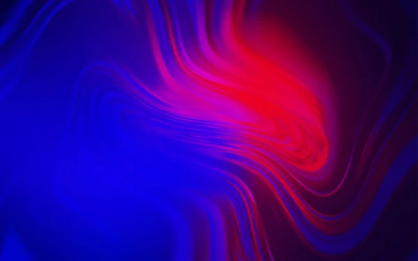 Bleu clair, Vecteur rouge flou brillant modèle abstrait. — Image vectorielle