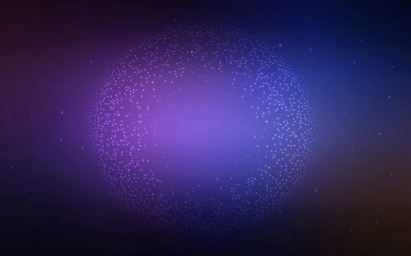 Σκούρο ροζ, μπλε Διάνυσμα μοτίβο με νυχτερινό ουρανό αστεριών. — Διανυσματικό Αρχείο