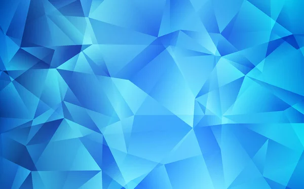 Modèle de triangles de gradient vectoriel bleu clair . — Image vectorielle