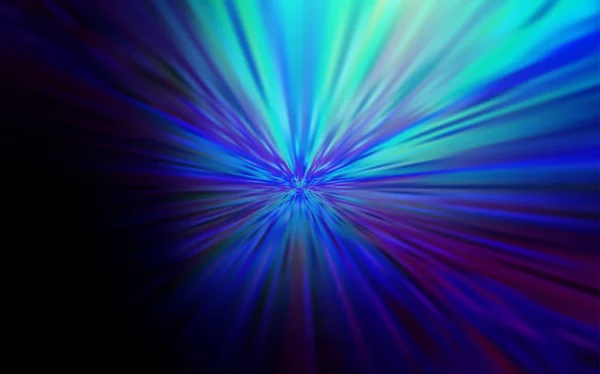 Donker BLUE vector kleurrijke wazig achtergrond. — Stockvector