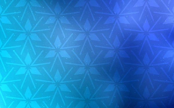 Patrón vectorial azul claro con estilo poligonal. — Archivo Imágenes Vectoriales