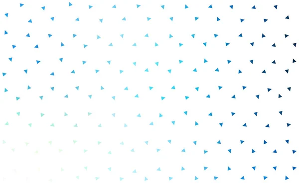 Light BLUE vector  gradient triangles texture.