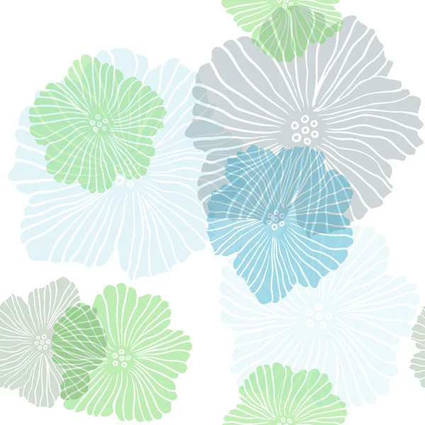 Çiçekli koyu çok renkli vektör dikişsiz zarif duvar kağıdı.