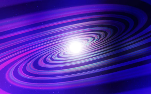 Koyu pembe, gece gökyüzünde desenle mavi vektör yıldız.