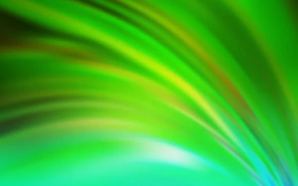 Light Green vector blurred background. — Stock Vector