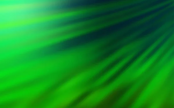 Vecteur vert foncé motif flou et coloré . — Image vectorielle