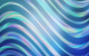 Mavi vektör doku ile Samanyolu yıldız ışık.