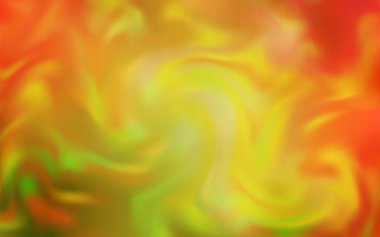 Açık kırmızı, sarı vektör bulanık parlak desen.