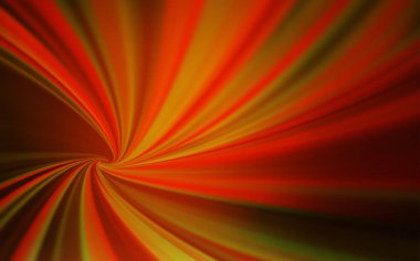 Koyu Turuncu vektör parlaklığı soyut arkaplanı bulanıklaştırdı.