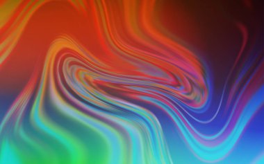 Açık yeşil, kırmızı vektör parlak deseni bulanıklaştırdı.