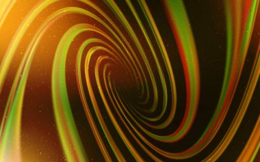 Gökada yıldız koyu turuncu vektör arka plan.