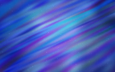 Astronomik yıldızlar ile açık mavi vektör arka plan.