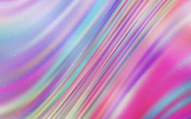 Açık mor, Samanyolu yıldızlar ile pembe vektör doku.