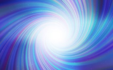 Pembe ışık, vektör şablon alan yıldız ile mavi.