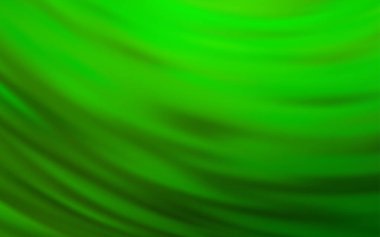 Wry çizgileri ile Açık Yeşil vektör arkaplanı.