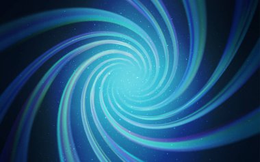 Gece gökyüzü desenle ışık mavi vektör yıldız.